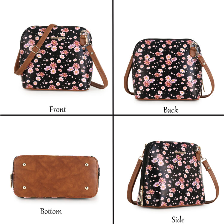 Casual Floral Digital Prited Slingbag - Image 4