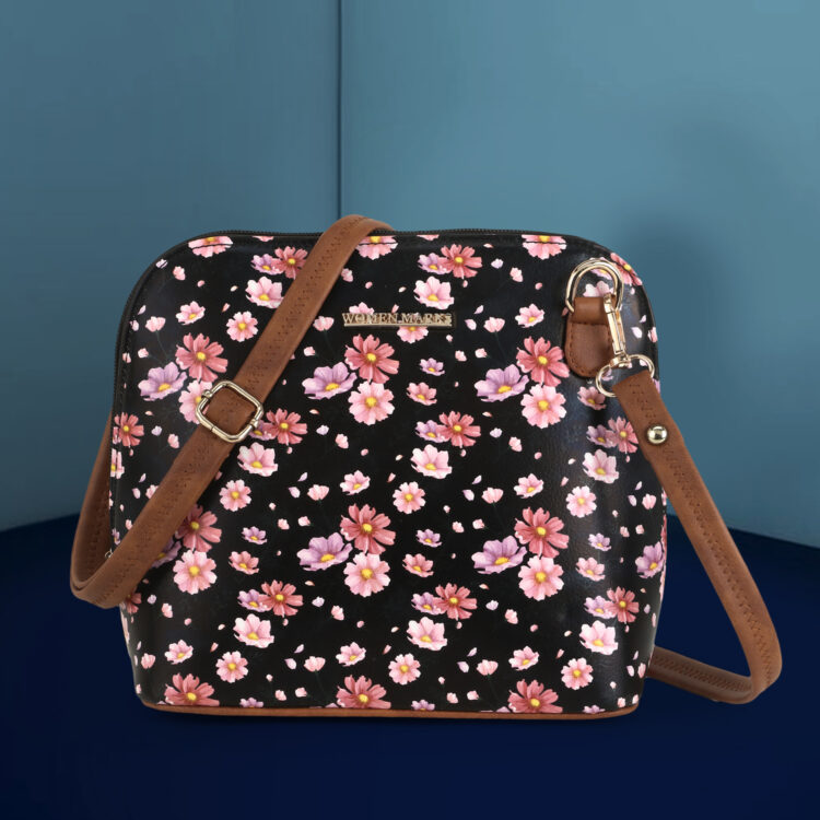 Casual Floral Digital Prited Slingbag - Image 2