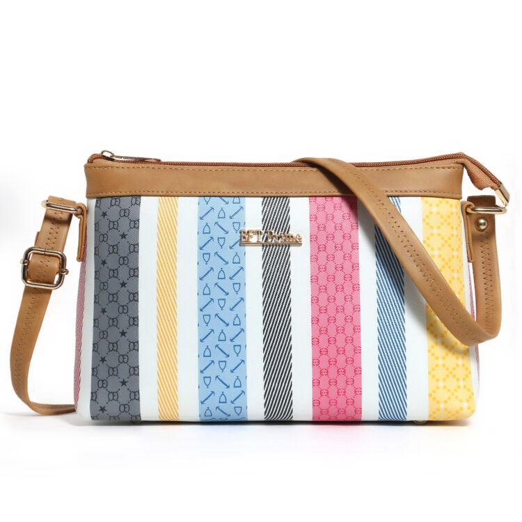 Stripe Pattern Sling bag - Image 5